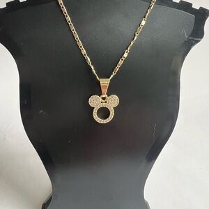 14k Gold Plated Pendant Necklace